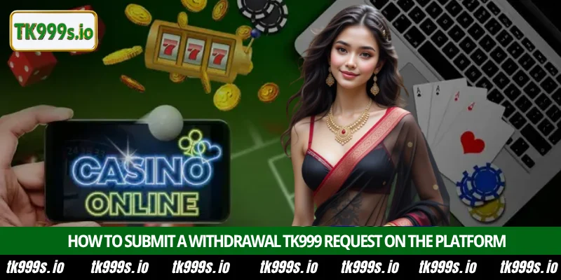 Withdrawal TK999 2 How to submit a withdrawal TK999 request on the platform