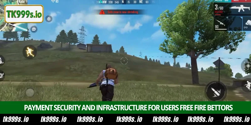 Professional Free Fire Esports Wagering Platform at TK999 4 Payment security and infrastructure for users Free Fire bettors