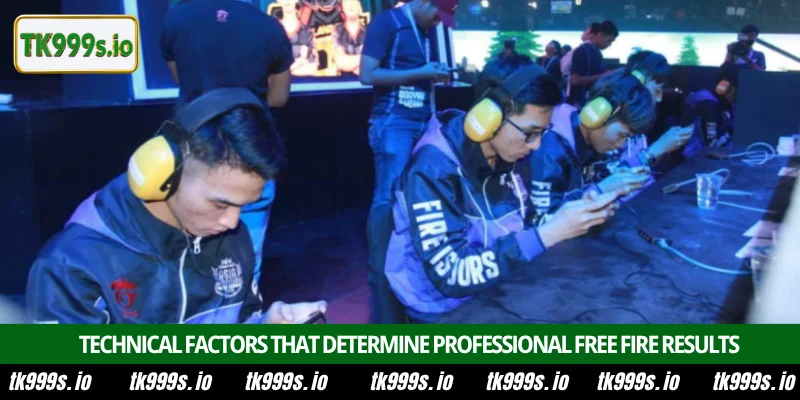 Professional Free Fire Esports Wagering Platform at TK999 3 Technical factors that determine professional Free Fire results