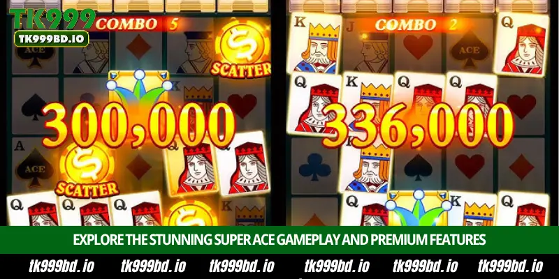 Super Ace Slot - Introduction, Bonus Features, RTP 96.60% and Big Win Strategy on TK999 2 Explore the Stunning Super Ace Gameplay and Premium Features